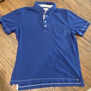 Billy reid blue pensacola Polo. Size large